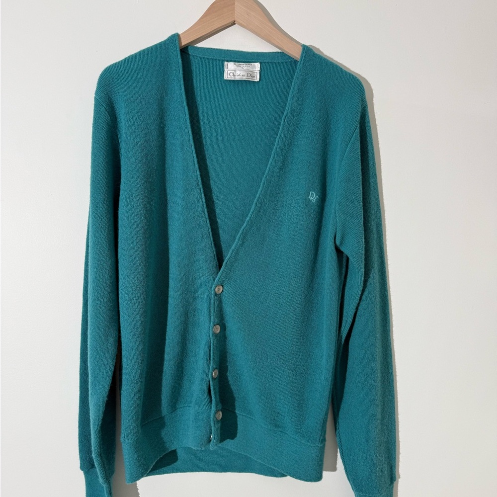 Dior Turquoise cardigan